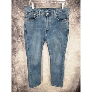 Levis 541 Jeans Mens 33x30 Blue Slim Straight Medium‎ Wash Mid Rise Cotton Blend